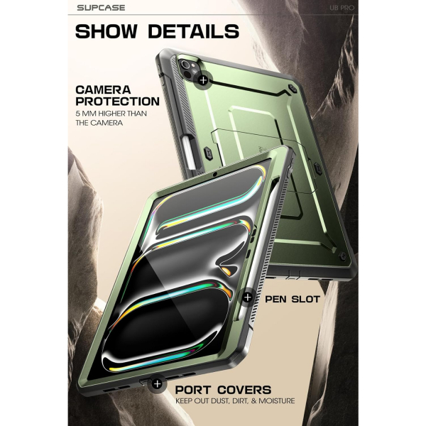 SUPCASE UBP Standl iPad Pro M4 Klf (11 in)-Guldan