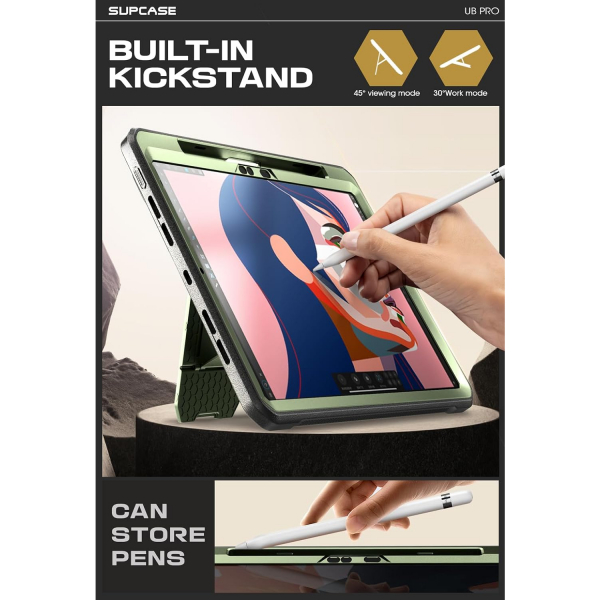SUPCASE UBP Standl iPad Pro M4 Klf (11 in)-Guldan