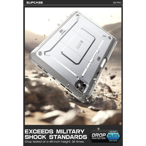 SUPCASE UBP Standl iPad Pro M4 Klf (11 in)-White