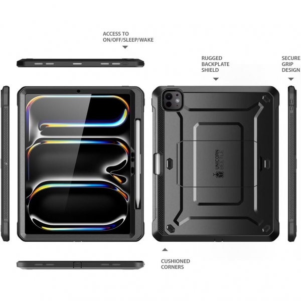 SUPCASE UBP Standl iPad Pro M4 Klf (11 in)-Black