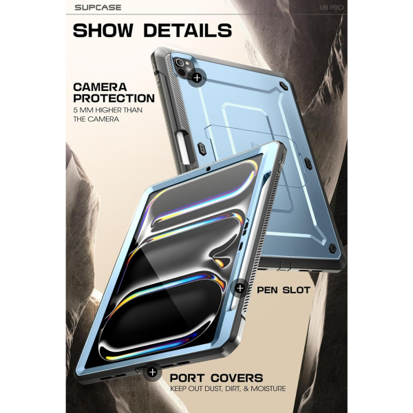 SUPCASE UBP Standl iPad Pro M4 Klf (13 in)-Arctic 