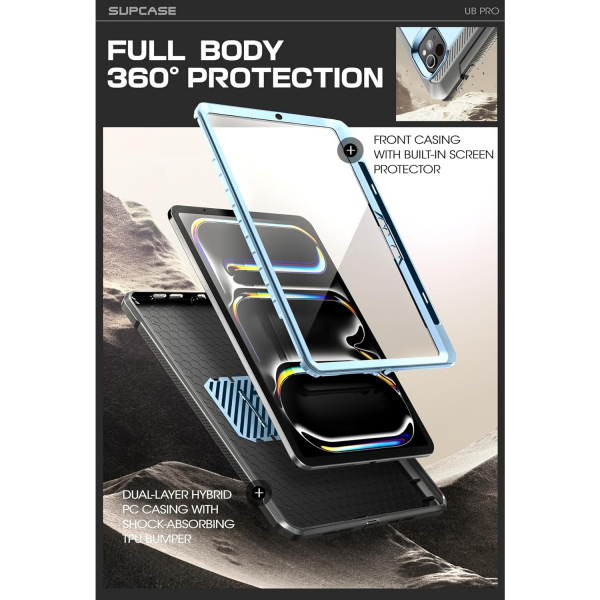 SUPCASE UBP Standl iPad Pro M4 Klf (13 in)-Arctic 