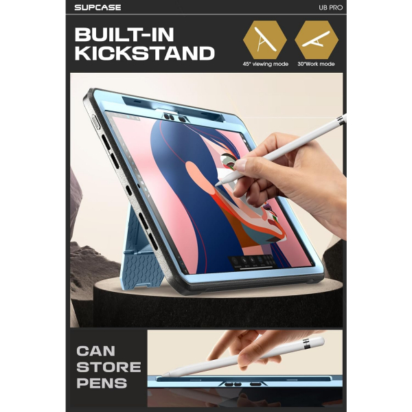 SUPCASE UBP Standl iPad Pro M4 Klf (13 in)-Arctic 