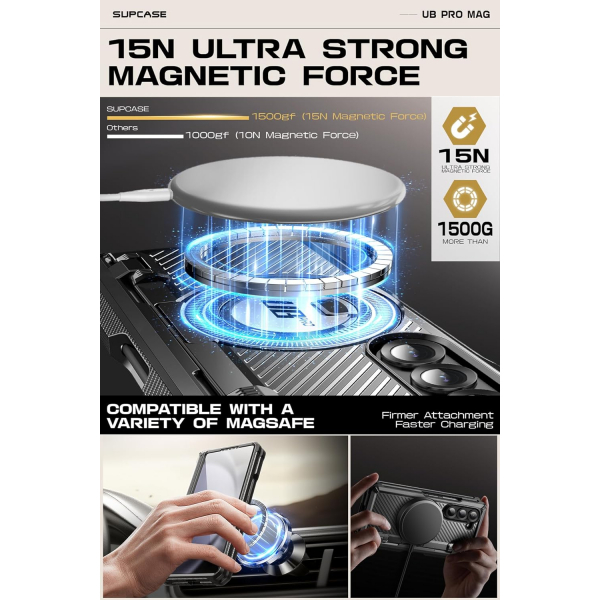 SUPCASE UBP Mag Galaxy Z Fold 6 Klf-Black 