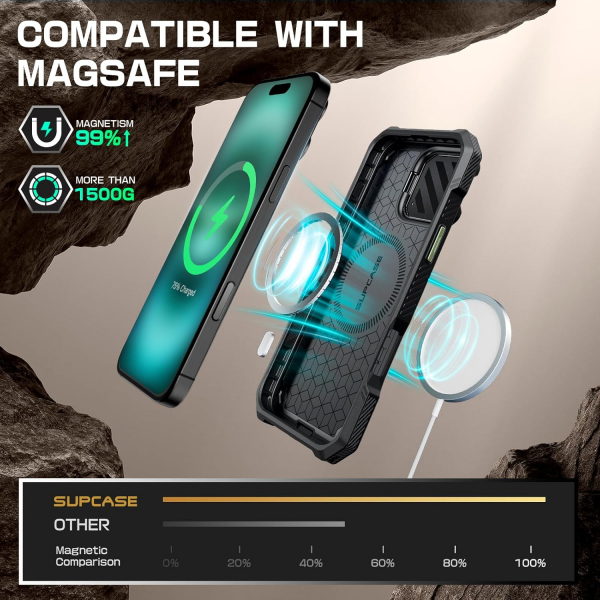 SUPCASE Apple iPhone 16 UBMag XT Klf-Guldan