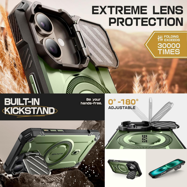 SUPCASE Apple iPhone 16 UBMag XT Klf-Guldan
