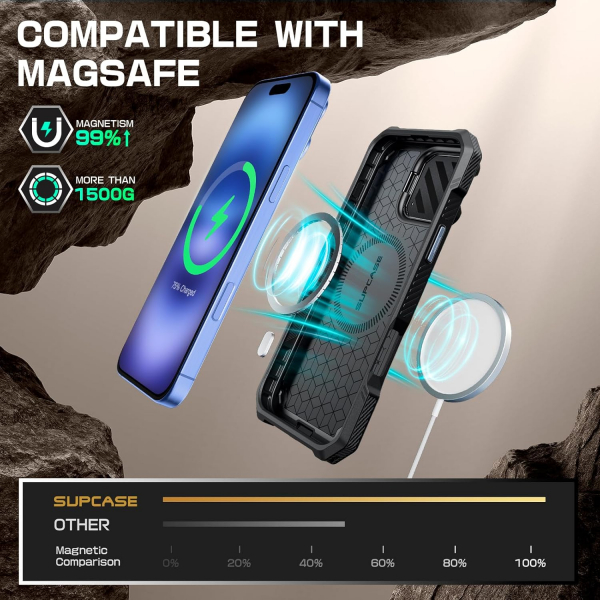 SUPCASE Apple iPhone 16 UBMag XT Klf-Tilt