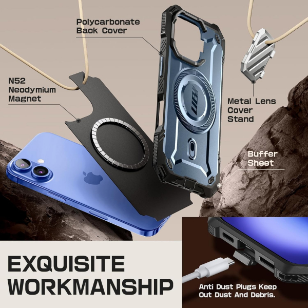 SUPCASE Apple iPhone 16 UBMag XT Klf-Tilt