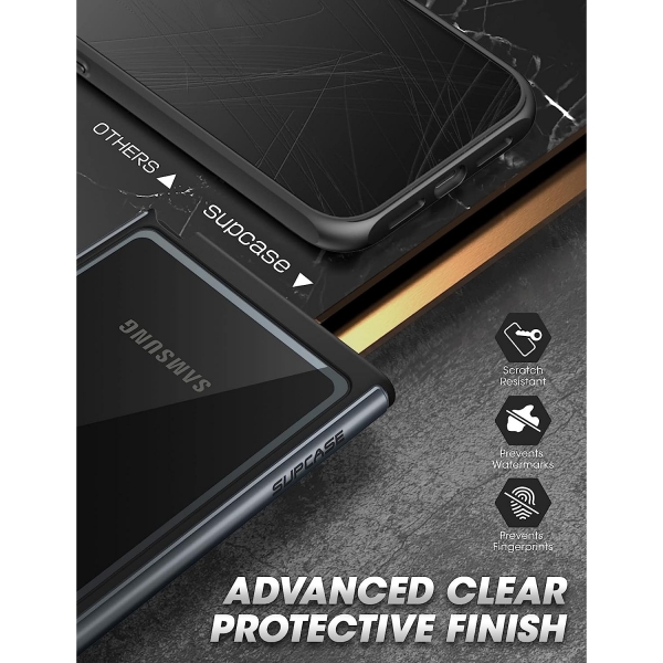 SUPCASE UB Edge XT Serisi Samsung Galaxy S23 Ultra Klf-Black