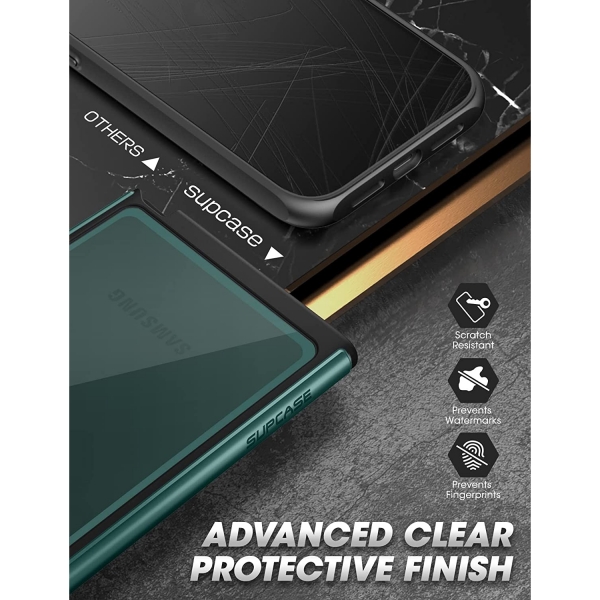 SUPCASE UB Edge Pro Serisi Samsung Galaxy S22 Ultra Klf-Peacock
