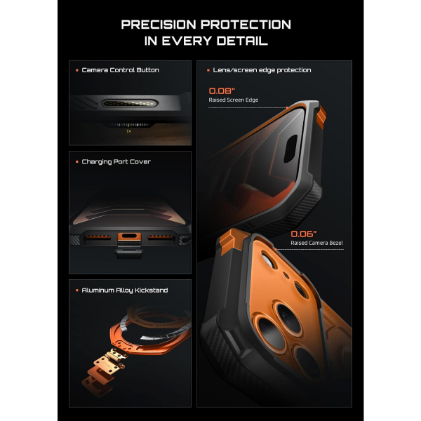 SUPCASE UB Grip iPhone 18 Pro Max Standl� K�l�f-Colar