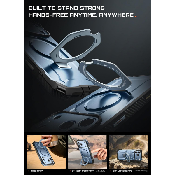 SUPCASE UB Grip iPhone 18 Pro Max Standl� K�l�f-Glacier