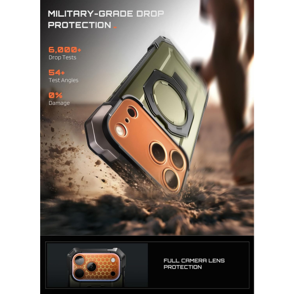 SUPCASE UB Grip iPhone 18 Pro Max Standl� K�l�f-Guldan
