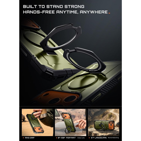 SUPCASE UB Grip iPhone 18 Pro Max Standl� K�l�f-Guldan
