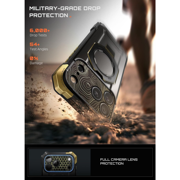 SUPCASE UB Grip iPhone 18 Pro Max Standl� K�l�f- K2Night