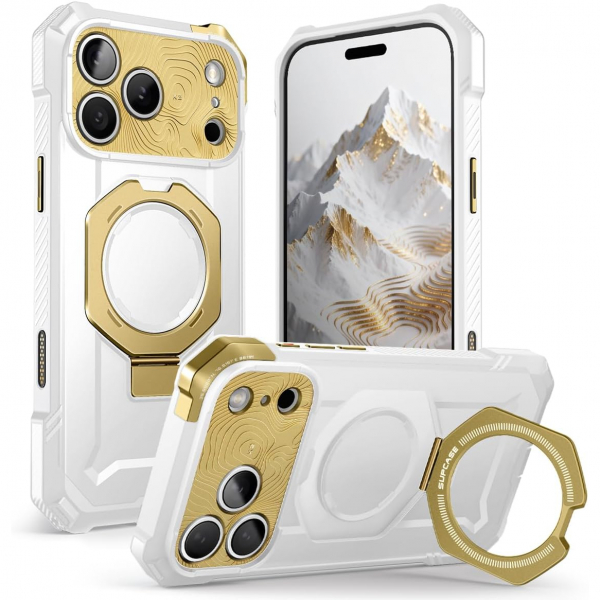 SUPCASE UB Grip iPhone 18 Pro Max Standl� K�l�f-K2Snow