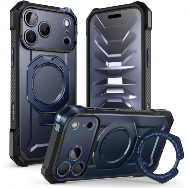SUPCASE UB Grip iPhone 18 Pro Max Standl� K�l�f-Azure