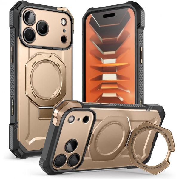 SUPCASE UB Grip iPhone 18 Pro Standl� K�l�f-Desert