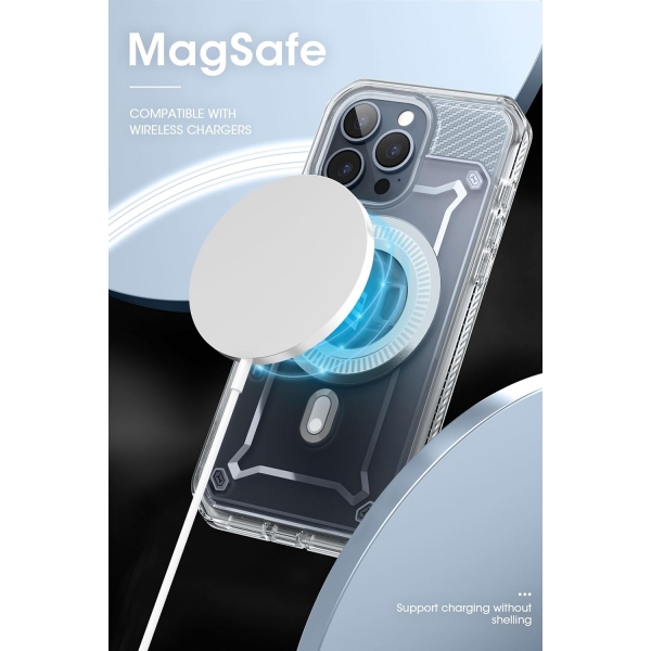 SUPCASE Unicorn Beetle Pro Mag Case Apple iPhone 15 Pro Klf-Clear