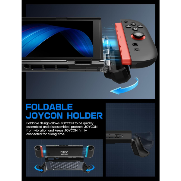 SUPCASE Nintendo Switch 2 UBP Klf -Black 