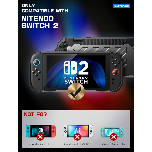 SUPCASE Nintendo Switch 2 UBP Klf -Black 