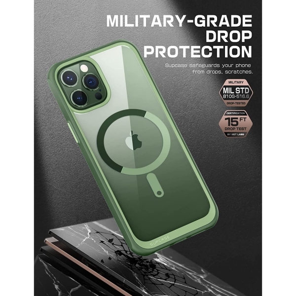 SUPCASE Unicorn Beetle Mag Serisi iPhone 13 Pro Max Klf (MIL-STD-810G)-Jasper