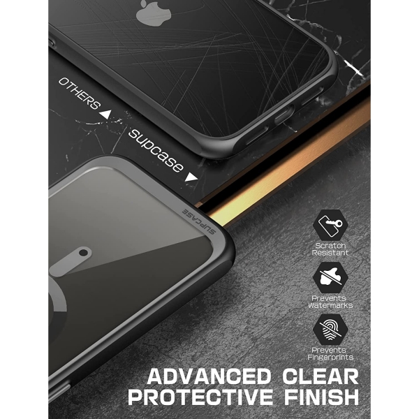SUPCASE Unicorn Beetle Mag Serisi iPhone 14 Plus Klf (MIL-STD-810G)-Black
