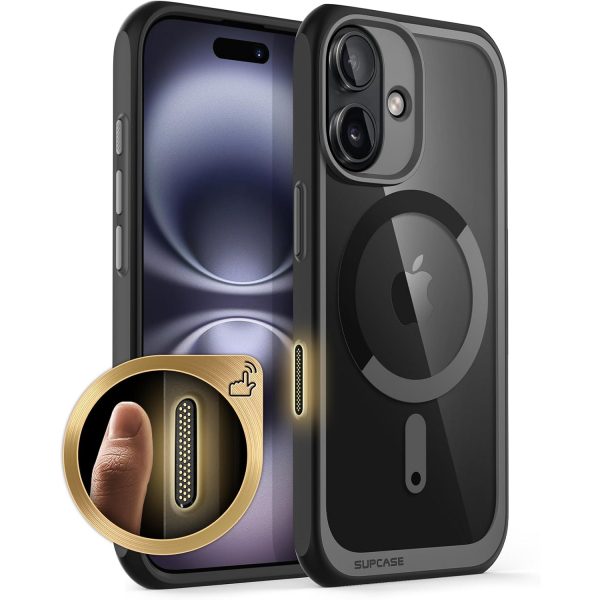 SUPCASE Apple iPhone 16 UB Standl Mag Klf -Black