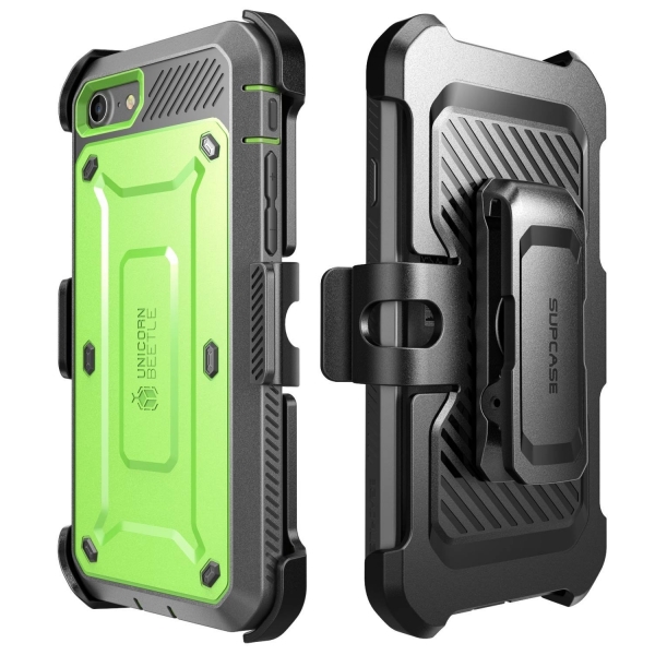 SUPCASE Apple iPhone 7 Unicorn Beetle PRO Serisi Klf (Ekran Koruyucu Dahildir)-Green