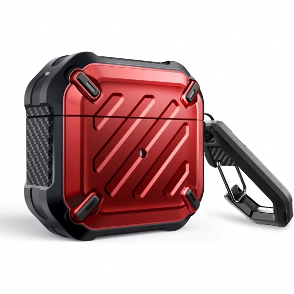 SUPCASE Unicorn Beetle Pro Serisi AirPods 3 Klf-Red