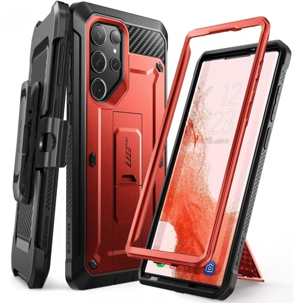 SUPCASE Unicorn Beetle Pro Serisi Galaxy S23 Ultra Klf-Ruddy