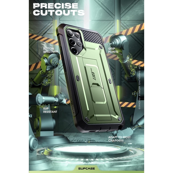 SUPCASE Unicorn Beetle Pro Serisi Galaxy S23 Ultra Klf-Guldan