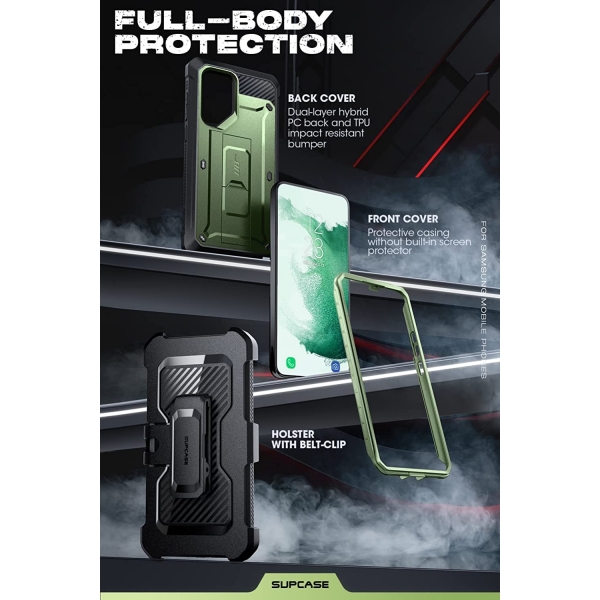 SUPCASE Unicorn Beetle Pro Serisi Galaxy S23 Ultra Klf-Guldan