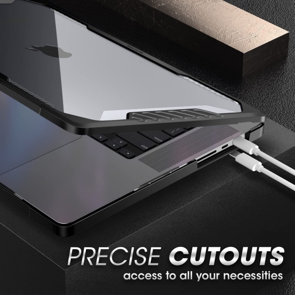 SUPCASE Unicorn Beetle Serisi MacBook Pro Klf (14 in)-Black