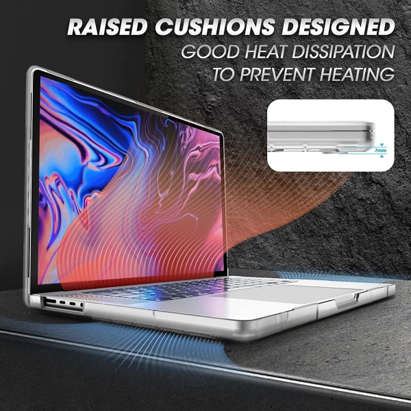 SUPCASE Unicorn Beetle MacBook Pro M4 Klf (14 in)-White