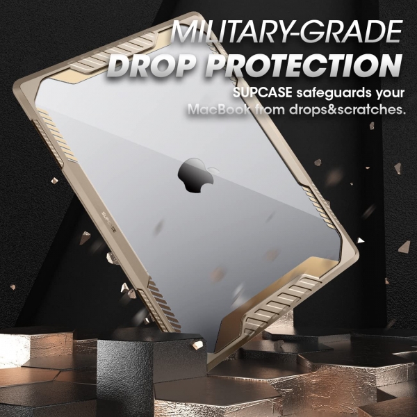 SUPCASE Unicorn Beetle MacBook Pro M4 Klf (14 in)-Tan