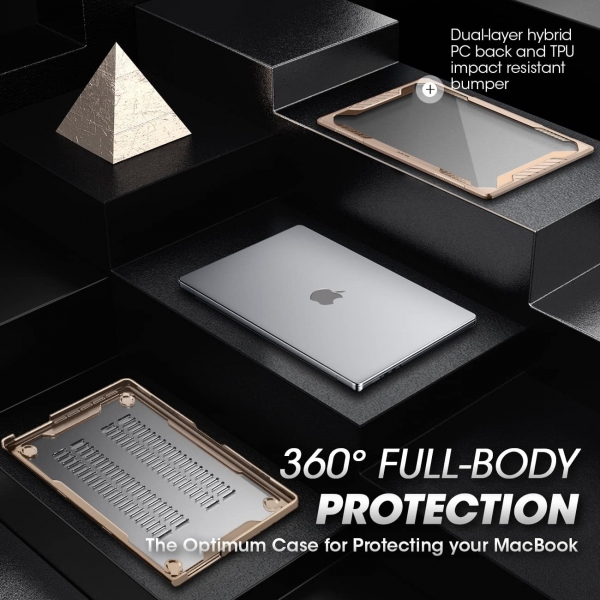 SUPCASE Unicorn Beetle MacBook Pro M4 Klf (14 in)-Tan