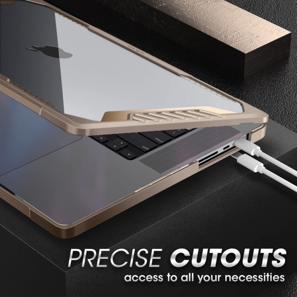 SUPCASE Unicorn Beetle MacBook Pro M4 Klf (14 in)-Tan