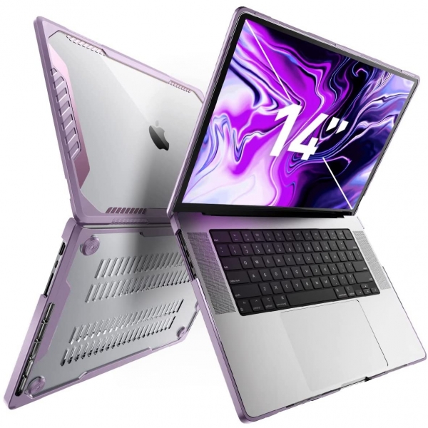 SUPCASE Unicorn Beetle Serisi MacBook Pro Klf (14 in)-Lilac