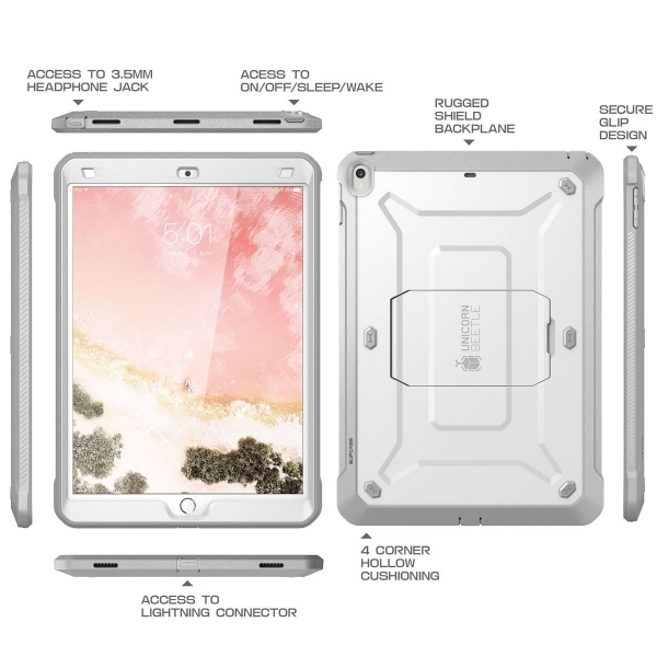 SUPCASE iPad Air Unicorn Beetle Pro Serisi Klf (10.5 in)-White