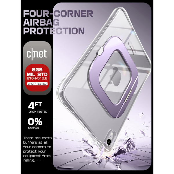 SUPCASE iPad Mini 7 Standl UB Prism Klf-Purple