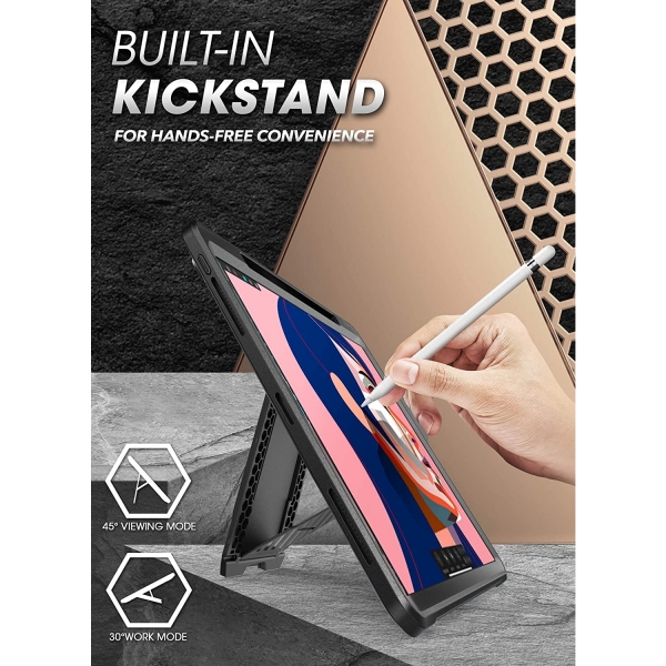 SUPCASE iPad Pro UB Pro Kalem Blmeli Klf (11 in)(2.Nesil)-Black