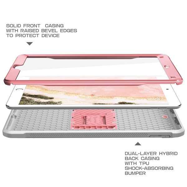 SUPCASE iPad Pro Unicorn Beetle PRO Seri Klf (10.5 in)-RoseGold-Gray