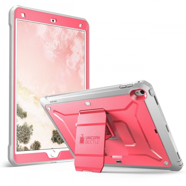 SUPCASE iPad Pro Unicorn Beetle PRO Seri Klf (10.5 in)-Pink-Gray