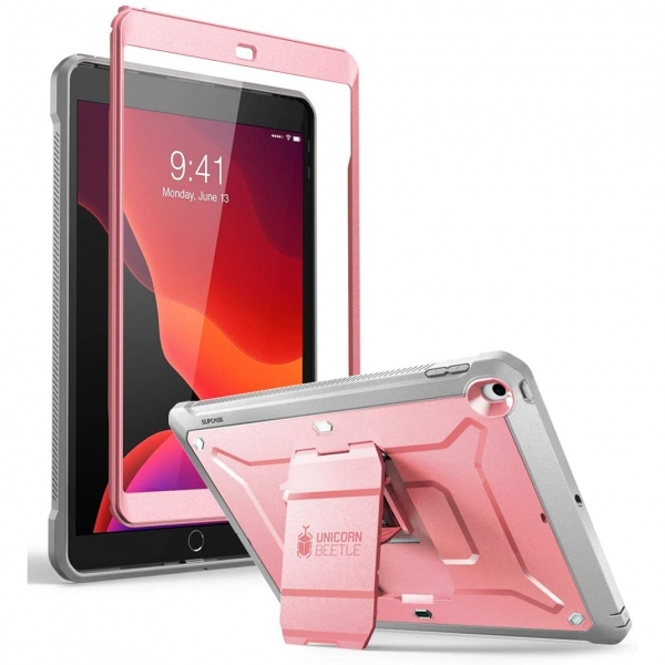 SUPCASE iPad Unicorn Beetle Pro Serisi Klf (10.2in)(7.Nesil)-Rose Gold