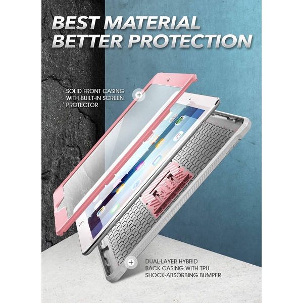 SUPCASE iPad Unicorn Beetle Pro Serisi Klf (10.2in)(7.Nesil)-Rose Gold