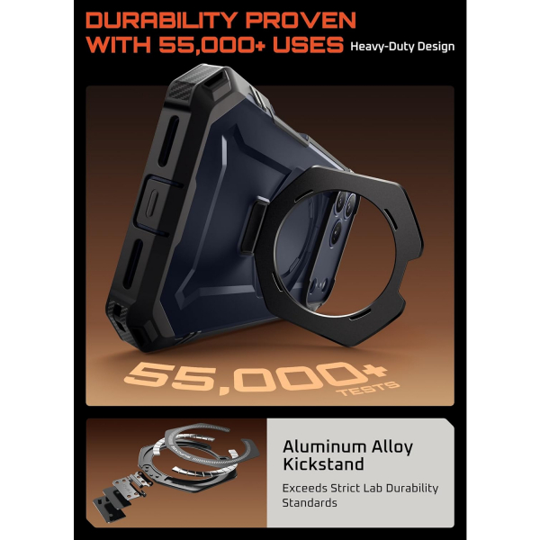 SUPCASE iPhone 17 Pro Max UB Grip Rugged MagSafe K�l�f-Black
