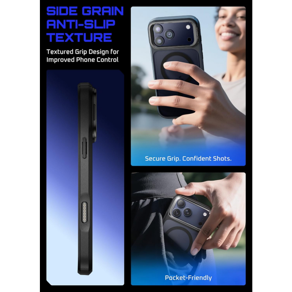 SUPCASE Apple iPhone 17 Pro Max UB Mag Klf-Black