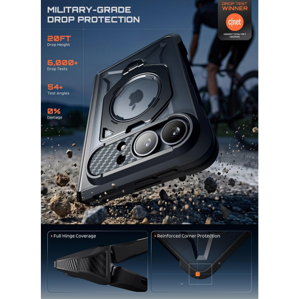 SUPCASE iPhone Duo Manyetik Standl� K�l�f