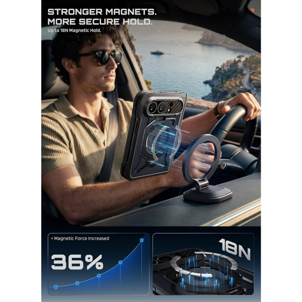 SUPCASE iPhone Duo Manyetik Standl� K�l�f